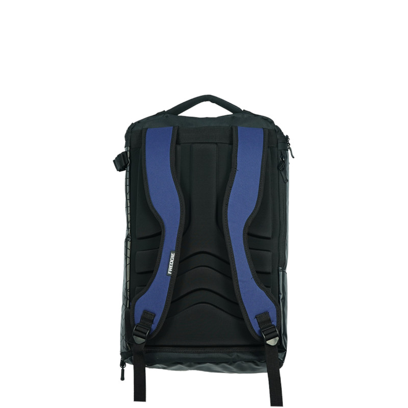 Mochila Freddie navy trasera