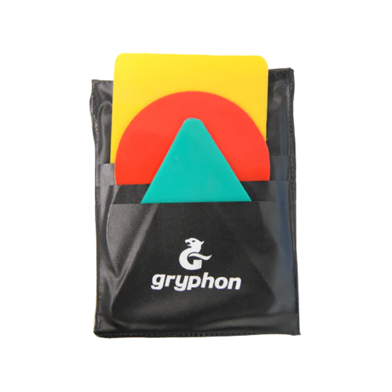 Tarjetas de arbitro de hockey Gryphon umpire cards