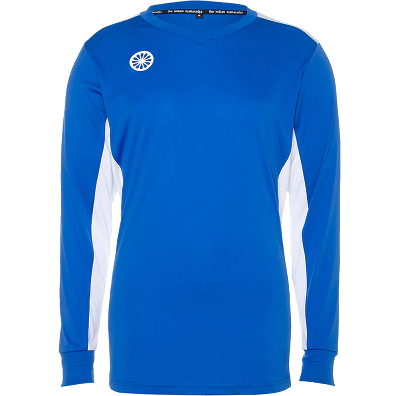camiseta tecnica junior manga larga azul