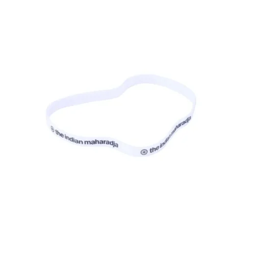 Cinta de pelo elastica blanca
