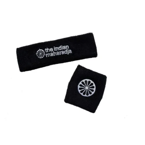 Muñequera deportiva negra